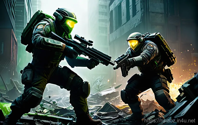 에이지오브제트 좀비 서바이벌 모드 - **Prompt:** A post-apocalyptic fortified military base at dusk, strategically built into a narrow ca...